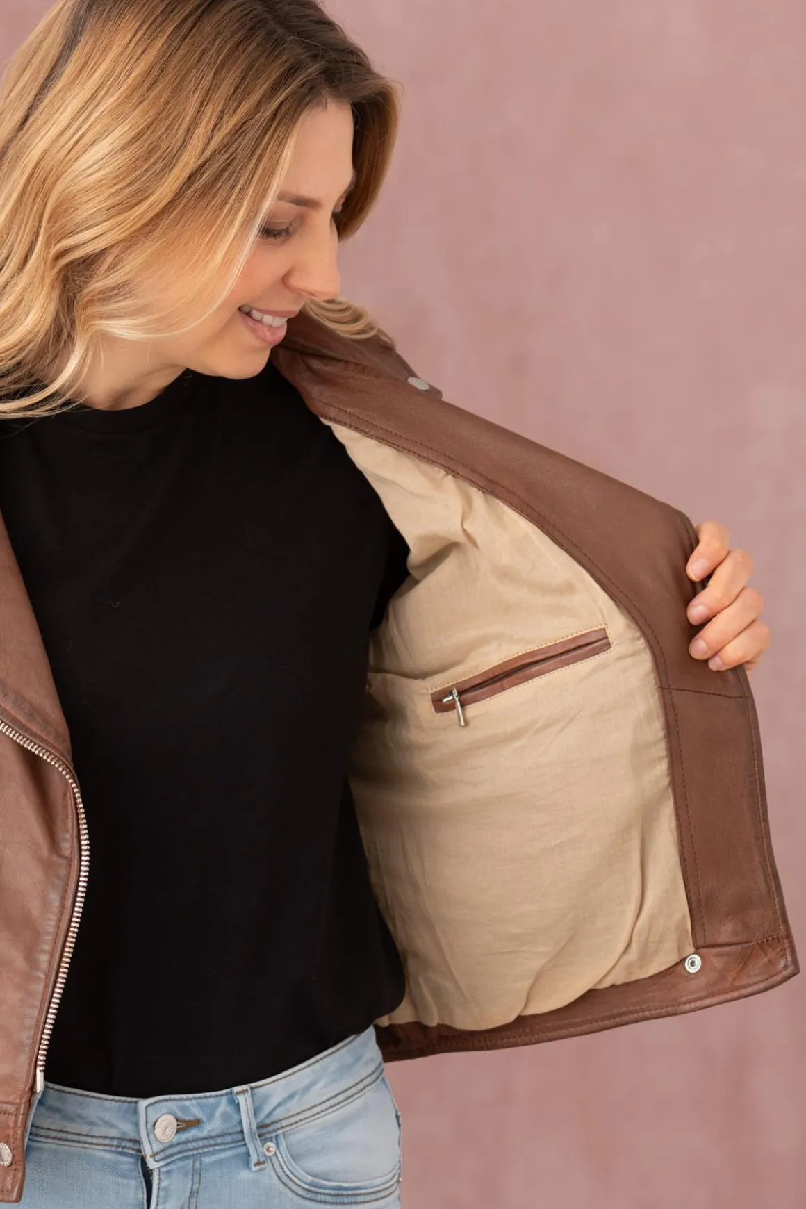 Blouson Femme Oakwood Kyoto Tan 515