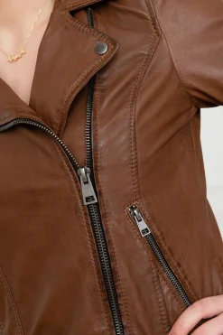 Blouson Femme Oakwood Lisa 6 Cognac 507