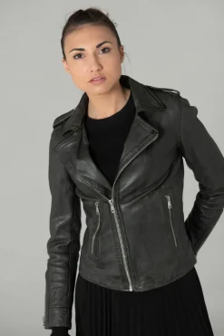Blouson Femme Oakwood Manga Kaki Fonce 626