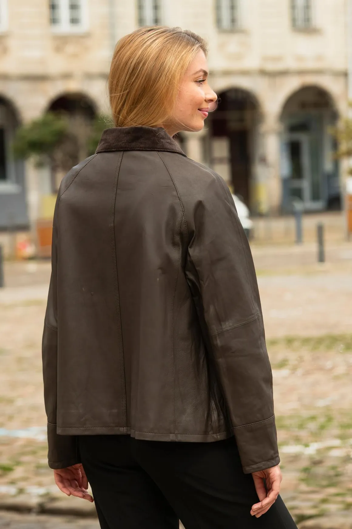 Blouson Femme Oakwood Missouri Marron 502