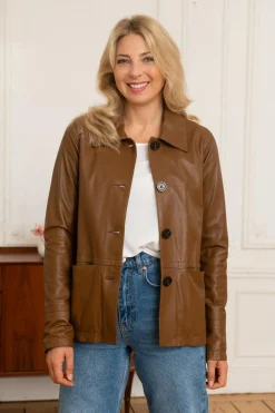 Blouson Femme Oakwood Nancy Fauve 510