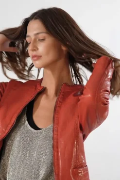 Blouson Femme Oakwood Penny Rouge 538