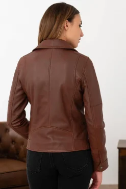 Blouson Femme Oakwood Roxie Cognac 507
