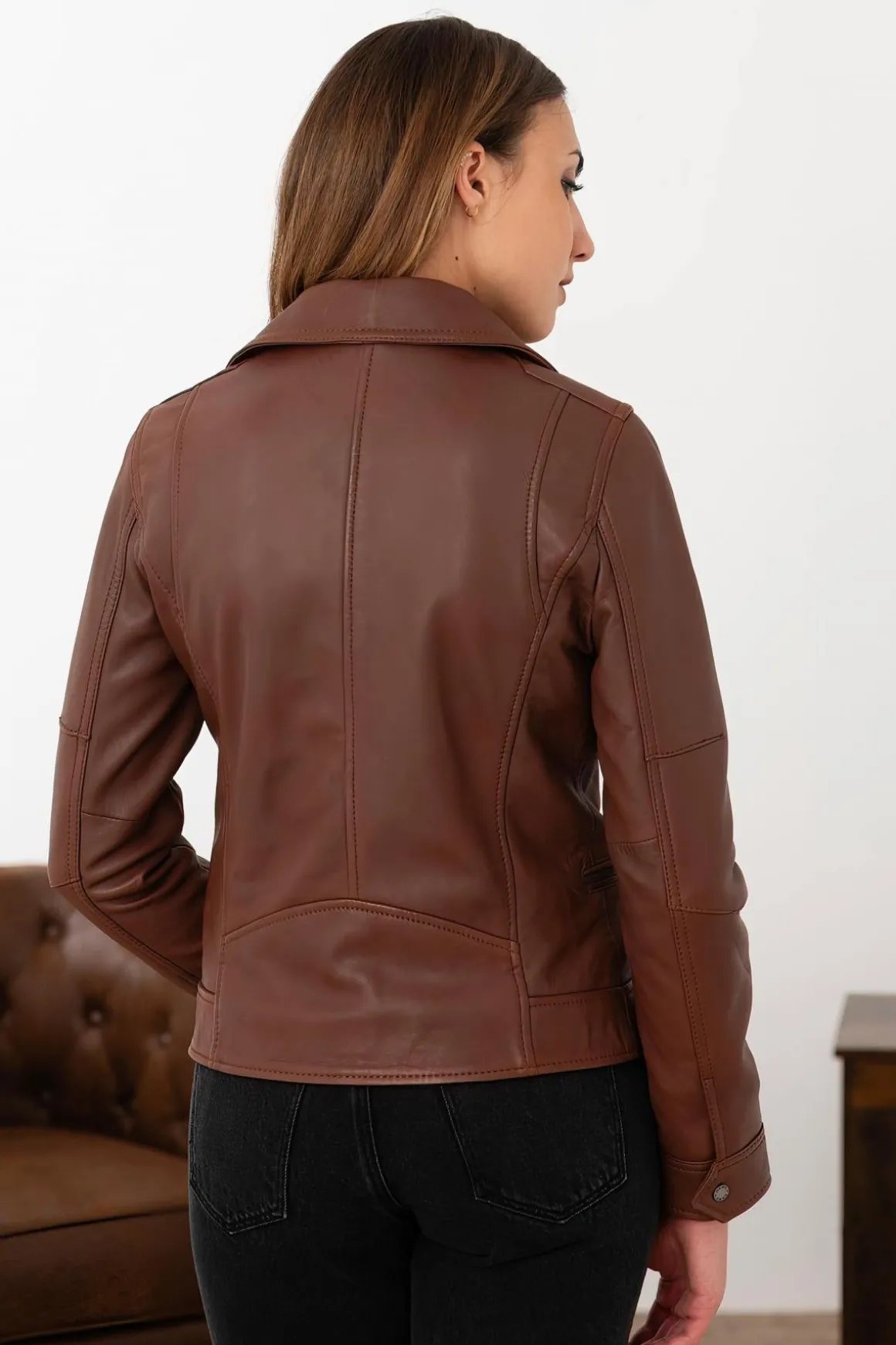 Blouson Femme Oakwood Roxie Cognac 507