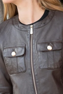 Blouson Femme Oakwood Susan Choco 505