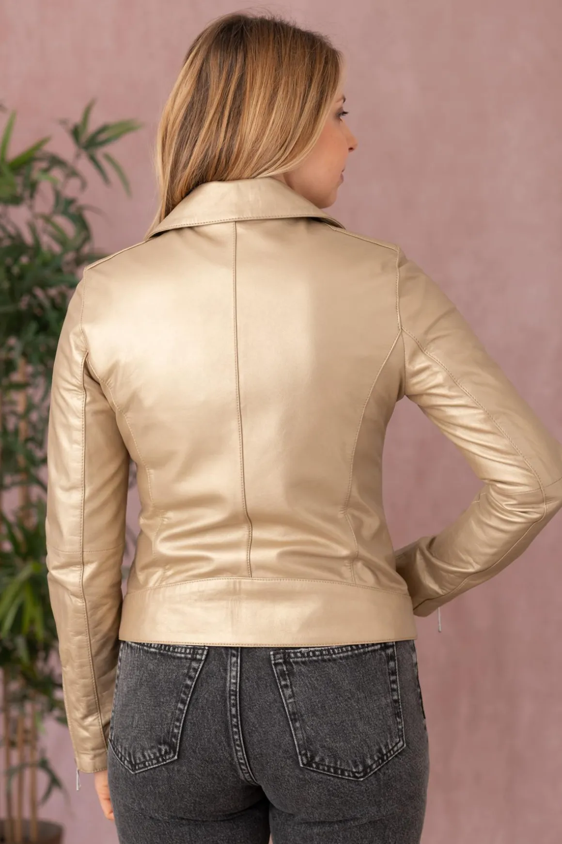 Blouson Femme Oakwood Thea Metal Light Gold 644