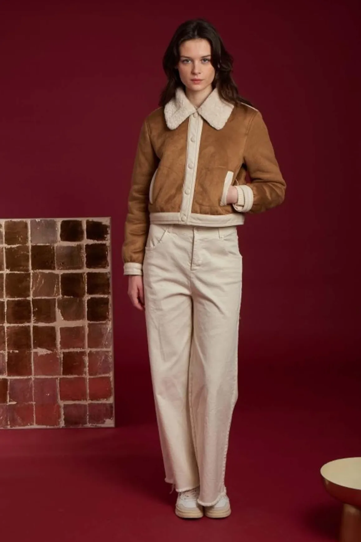 Blouson Femme Oakwood Tower Tan 515