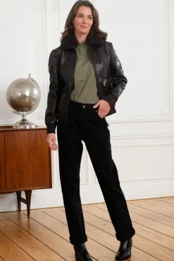 Blouson Femme Patrouille De France Todd Alpha Brown