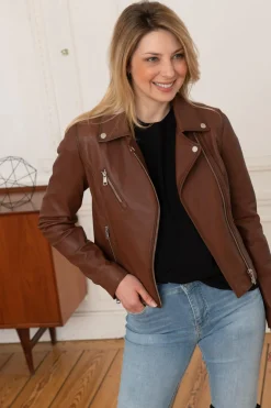 Blouson Femme Redskins Bridget Holster Cognac