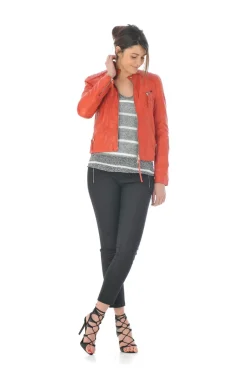 Blouson Femme Redskins Lounew Glasgow Red H15