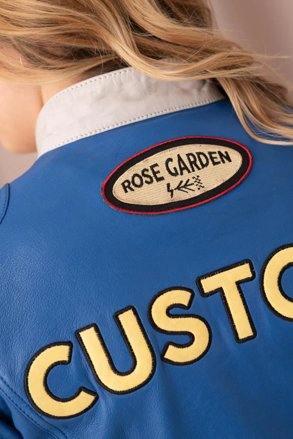 Blouson Femme Rose Garden Andersen Lamb Vita White