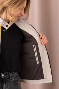 Blouson Femme Rose Garden Andersen Lamb Vita White
