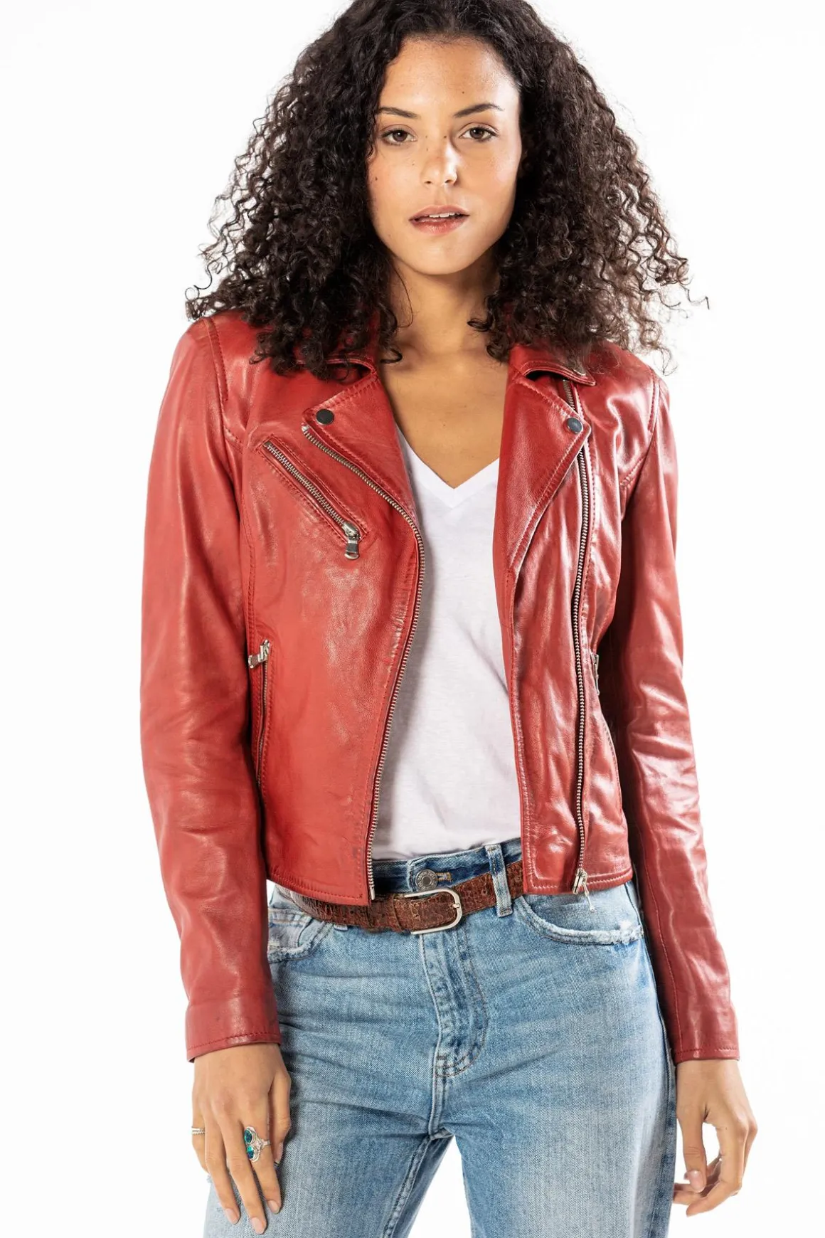 Blouson Femme Rose Garden Bonita Sheep Sandy Red