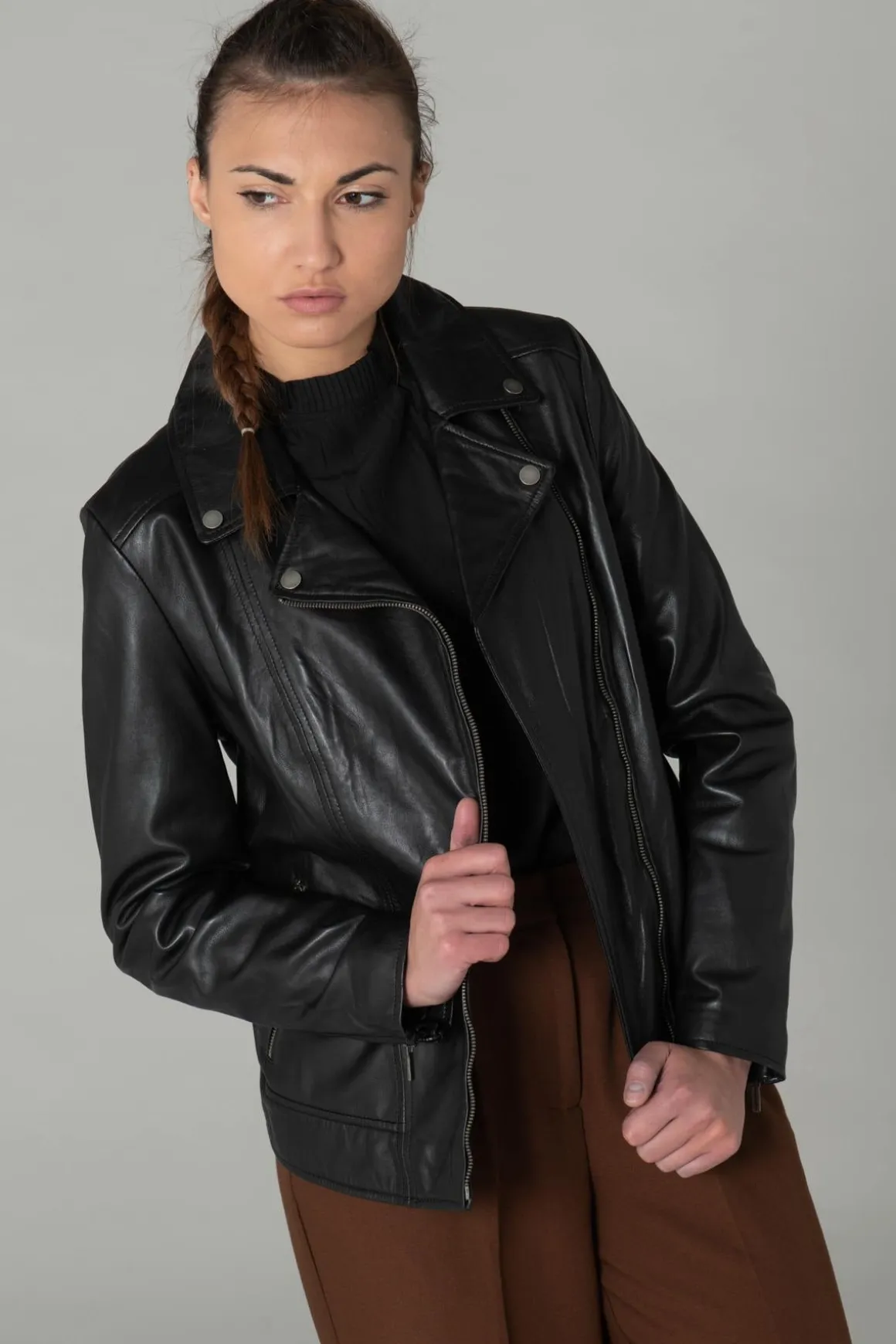 Blouson Femme Rose Garden Breda Curve Sheep Manila Black