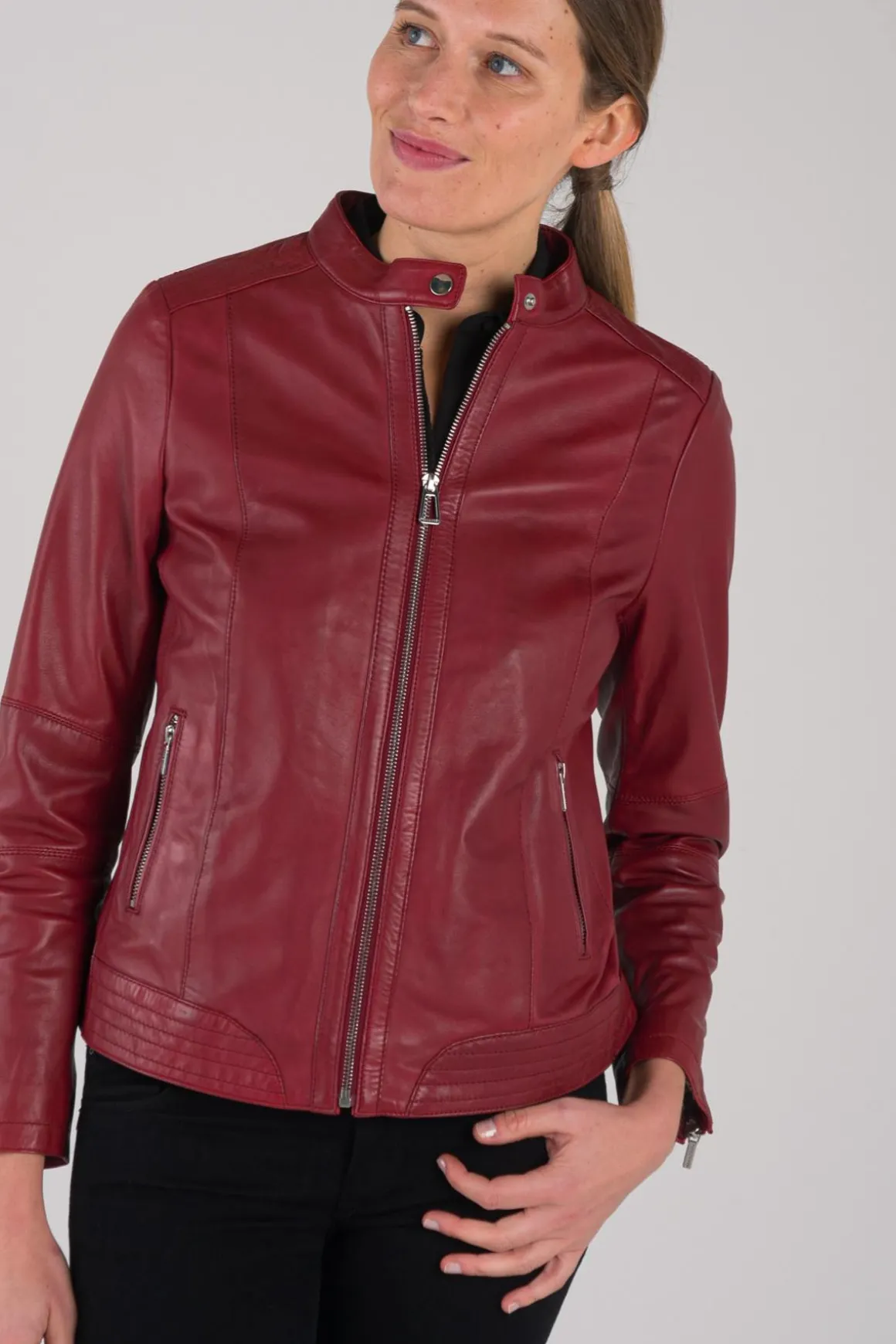 Blouson Femme Rose Garden Calvi Curve Sheep Manila Red Chil