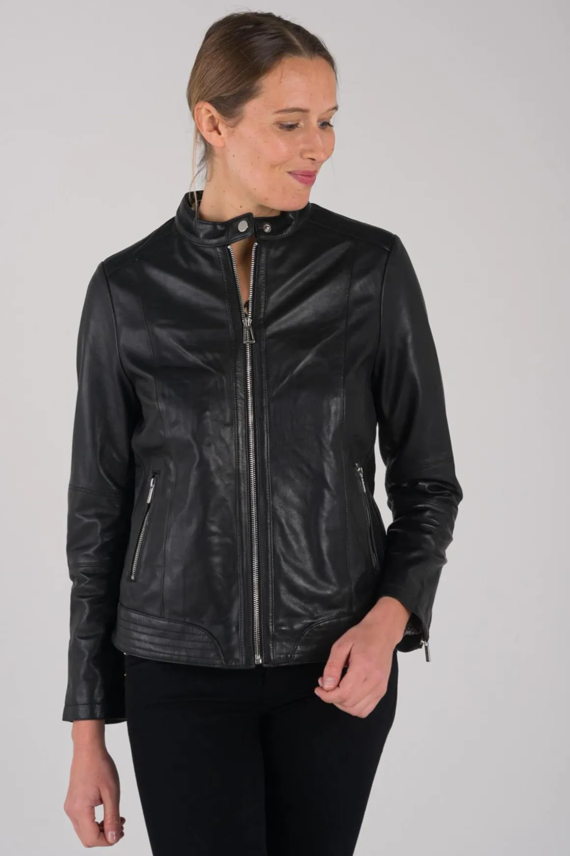 Blouson Femme Rose Garden Calvi Curve Sheep Manila Black