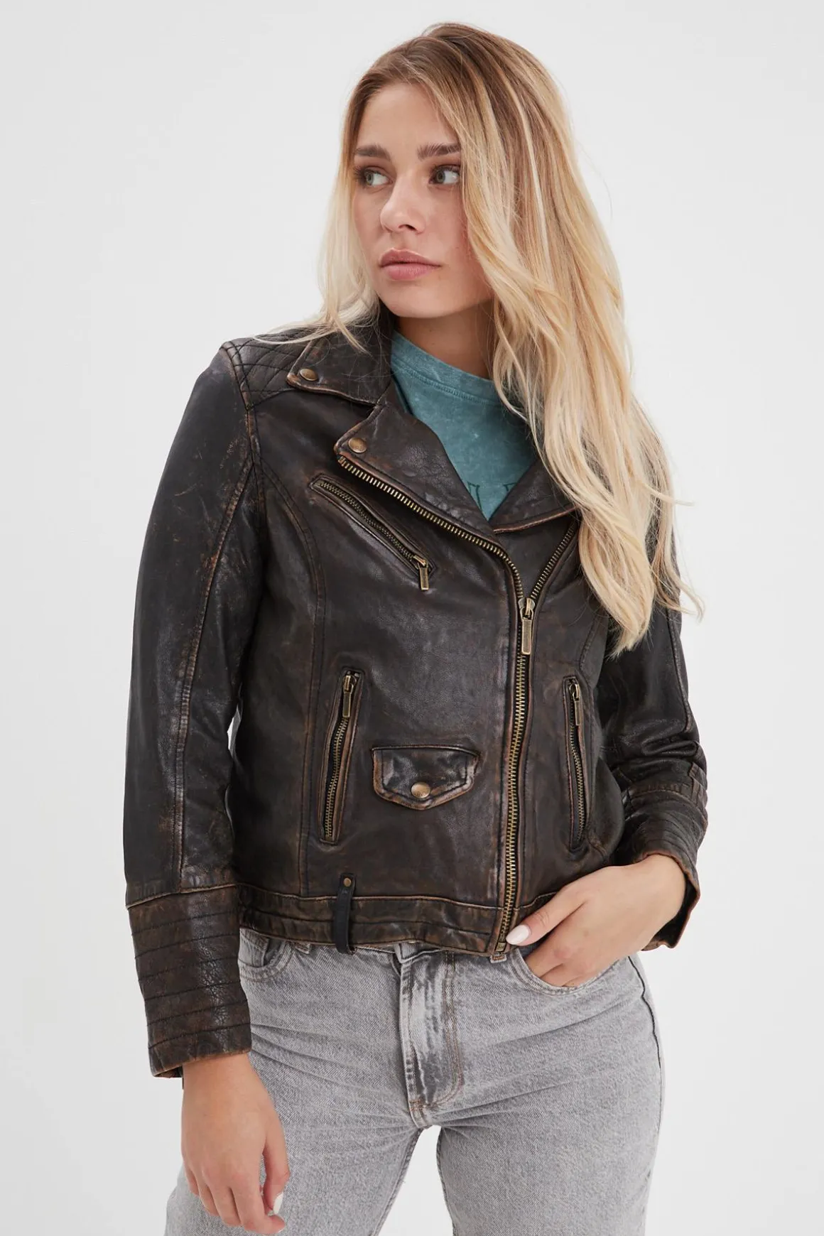 Blouson Femme Rose Garden Carmen Sheep Veg Kanwal Black Beige