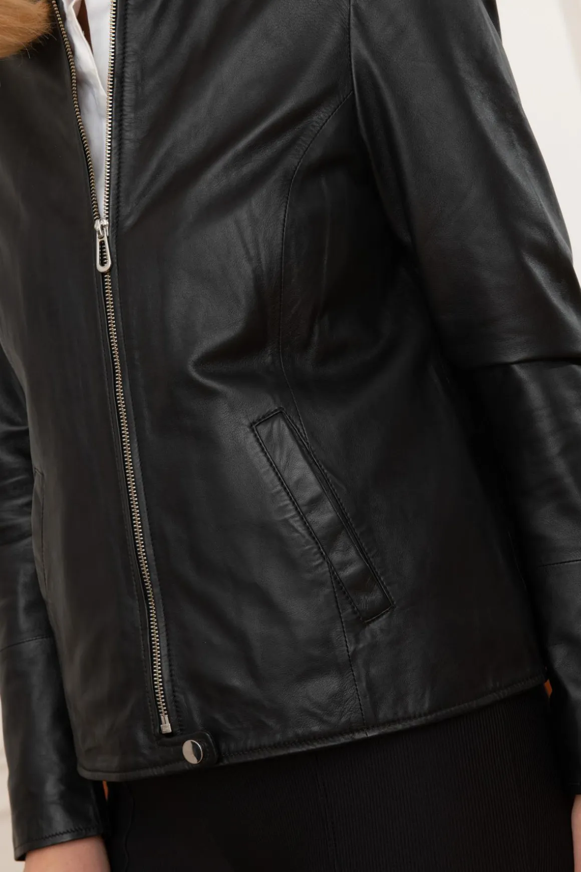 Blouson Femme Rose Garden Elisa Lamb Ruby Light Curve Black