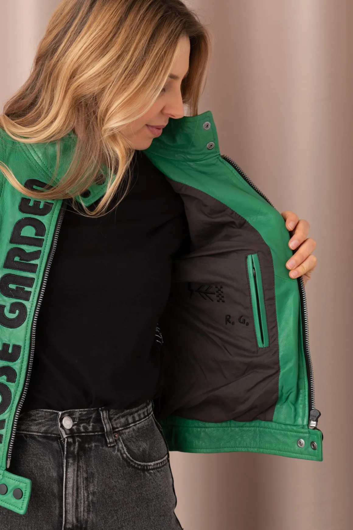 Blouson Femme Rose Garden Jakobsen Lamb Vita Bean