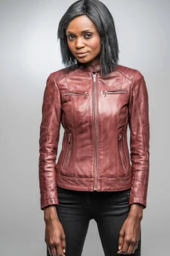 Blouson Femme Rose Garden Jody Lamb Castel Burgundy Zz10