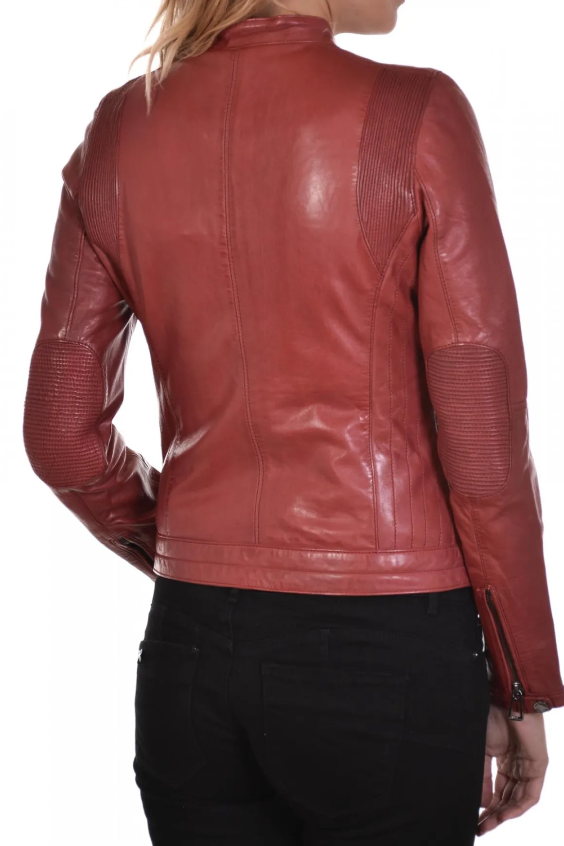Blouson Femme Rose Garden Kelly Lamb Ruby Dark Red