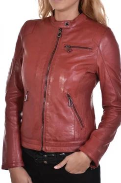 Blouson Femme Rose Garden Kelly Lamb Ruby Dark Red