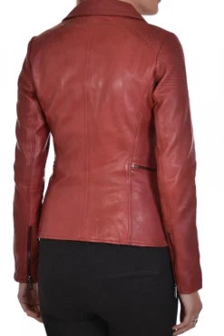 Blouson Femme Rose Garden Missouri Lamb Ruby Dark Red