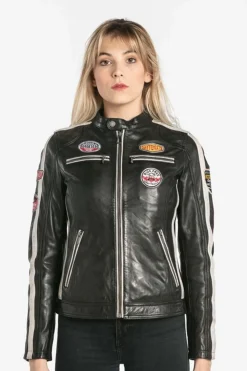 Blouson Femme Rose Garden Olivera Sheep Atlas Black