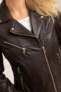 Blouson Femme Rose Garden Olympe Lamb Vita R.brown