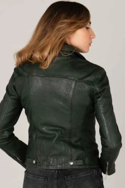 Blouson Femme Rose Garden Olympe Lamb Vita Khaki