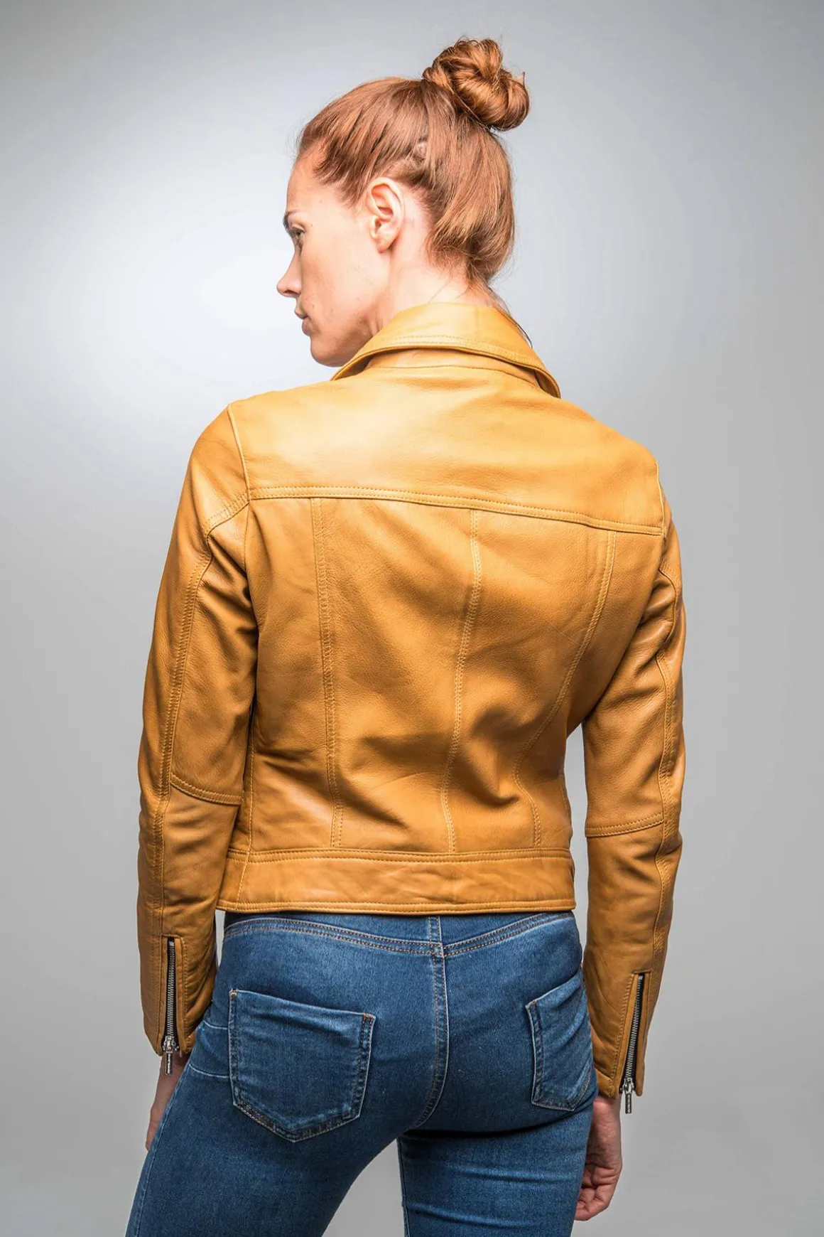 Blouson Femme Rose Garden Panema Lamb Castel Spicy Mustard Zz10