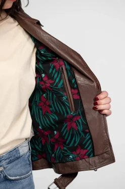 Blouson Femme Rose Garden Paula Lamb Vita Bison