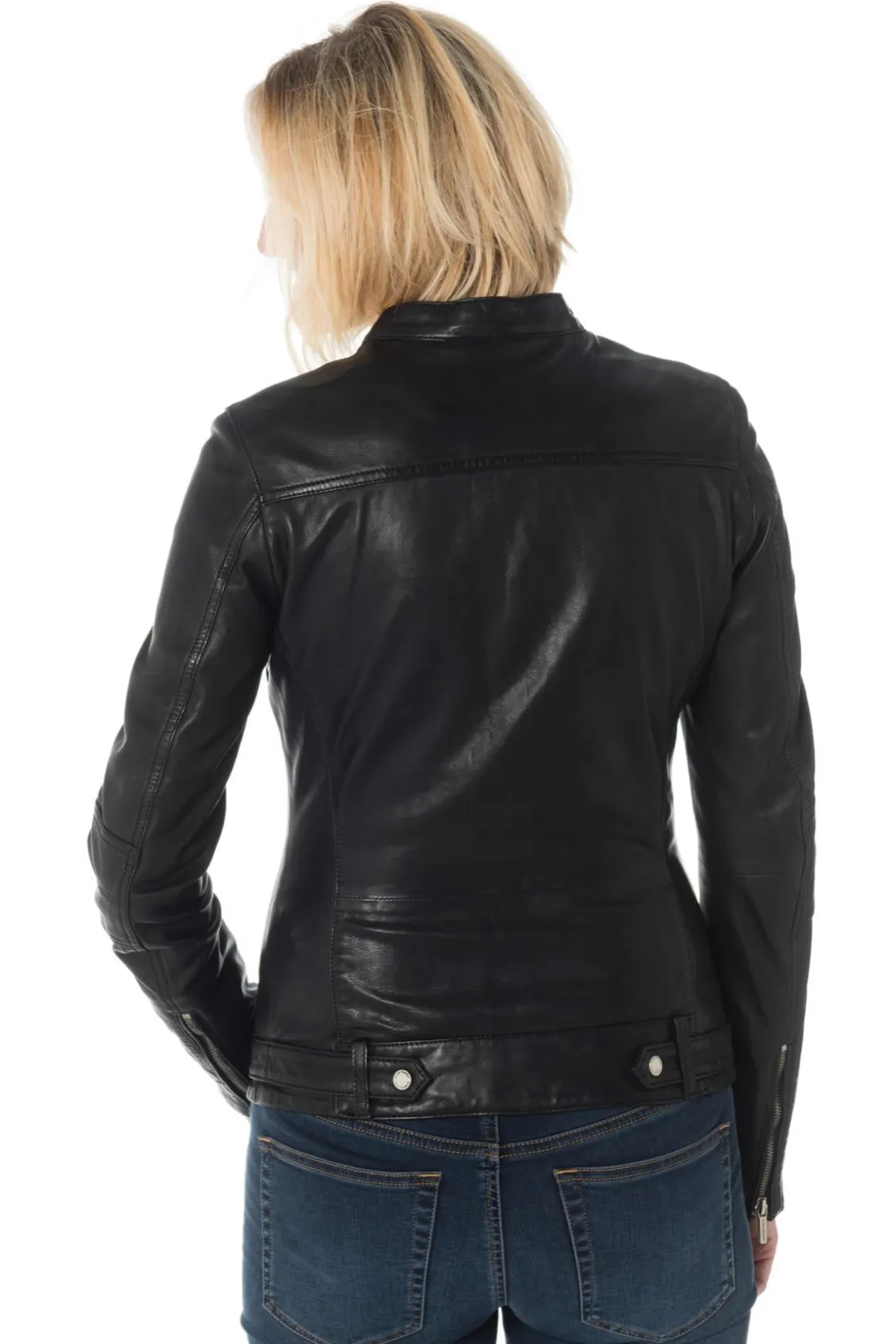 Blouson Femme Rose Garden Silene Sheep Aosta Black