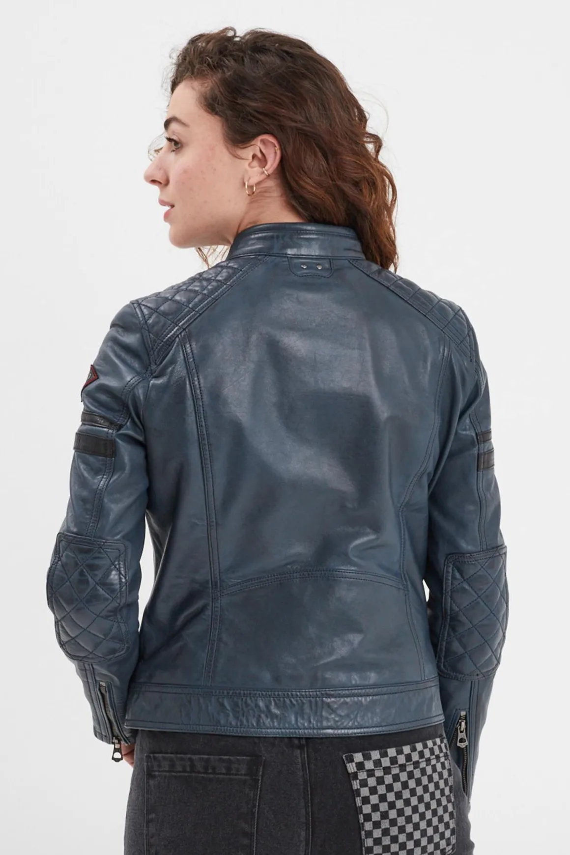 Blouson Femme Rose Garden Walkora Sheep Atlas Veg Short Blue