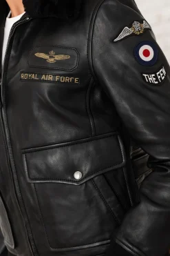 Blouson Femme Royal Air Force Molly Noir