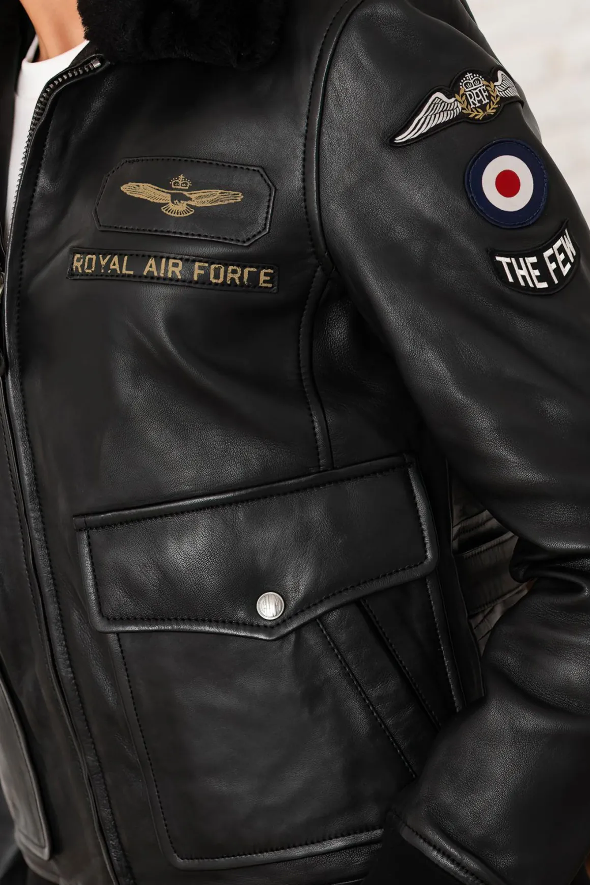 Blouson Femme Royal Air Force Molly Noir