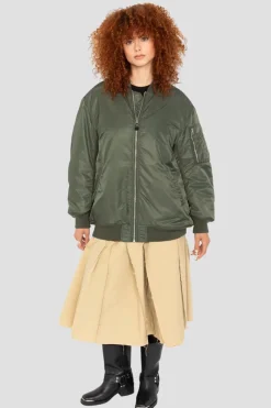 Blouson Femme Schott Airfmaxwrs Us Green