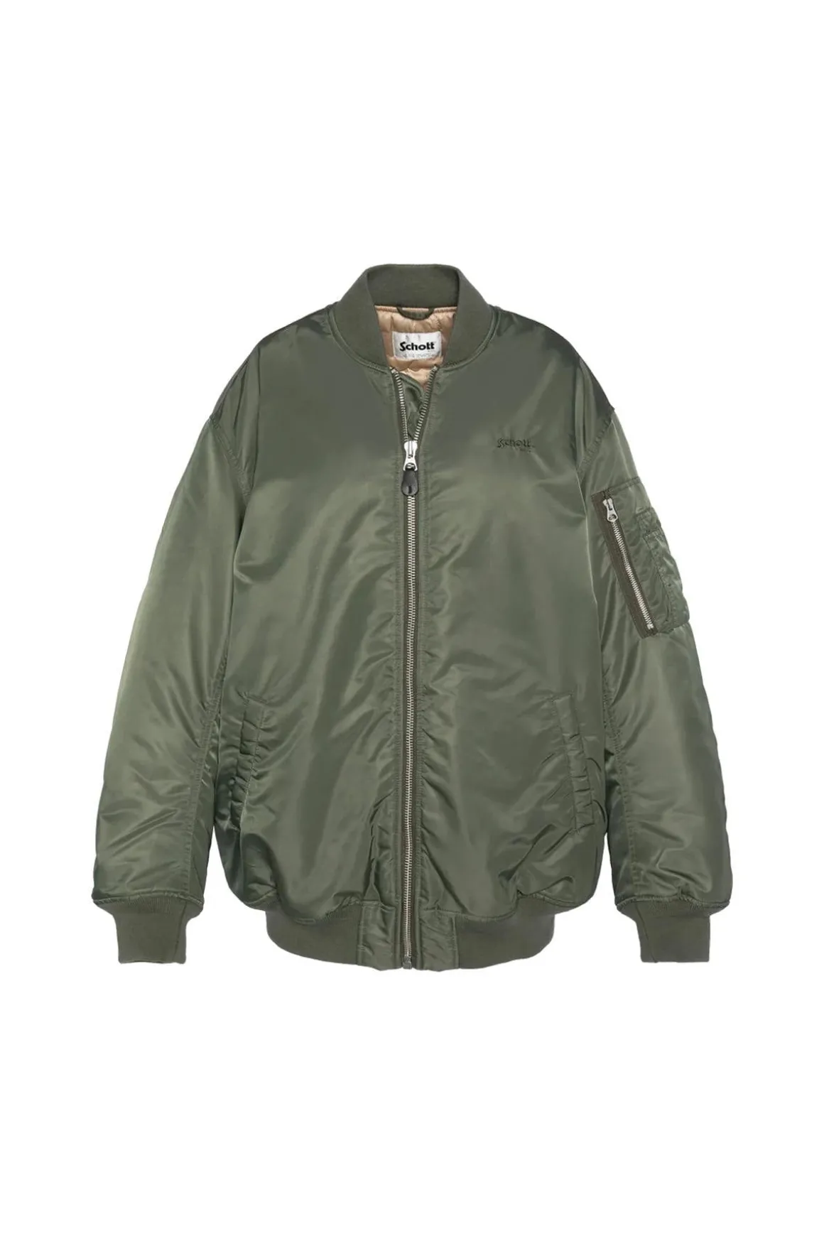 Blouson Femme Schott Airfmaxwrs Us Green