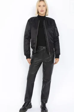 Blouson Femme Schott Airforcewrs Black