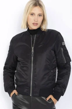 Blouson Femme Schott Airforcewrs Black