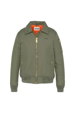 Blouson Femme Schott Airkraft2W Sage Beige