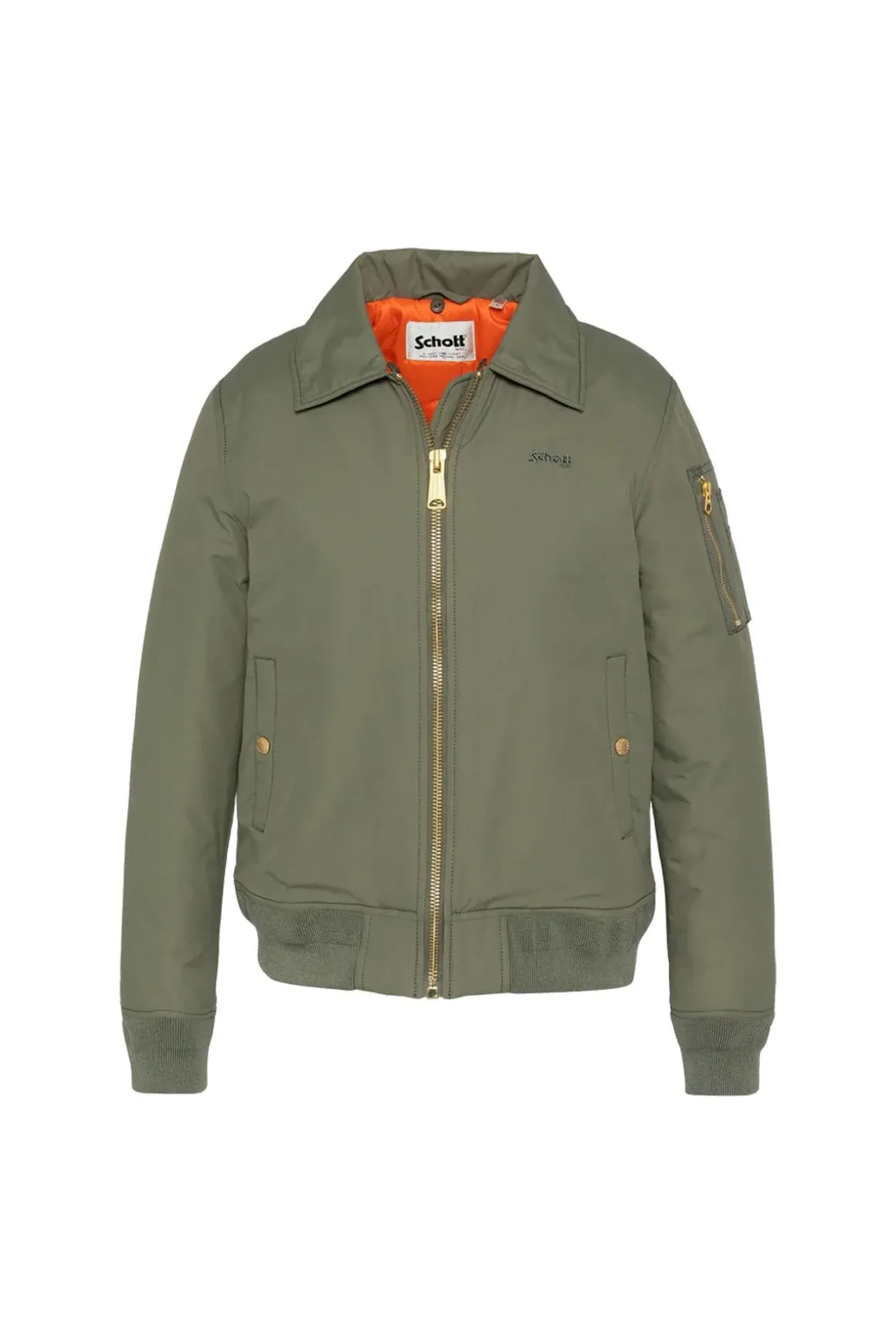 Blouson Femme Schott Airkraft2W Sage Beige