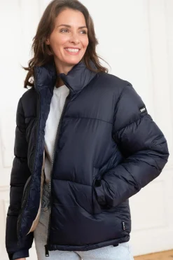 Blouson Femme Schott Belstarwrs Navy