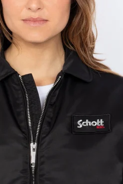 Blouson Femme Schott Danwrs Black