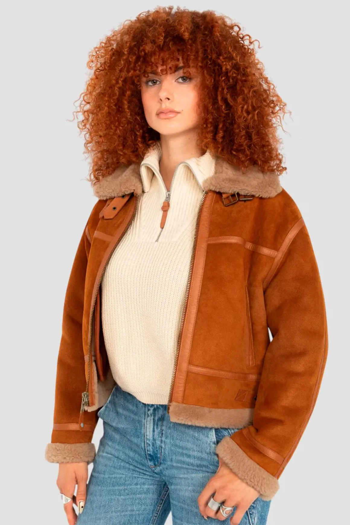 Blouson Femme Schott Lcwchelseas Cinnamon