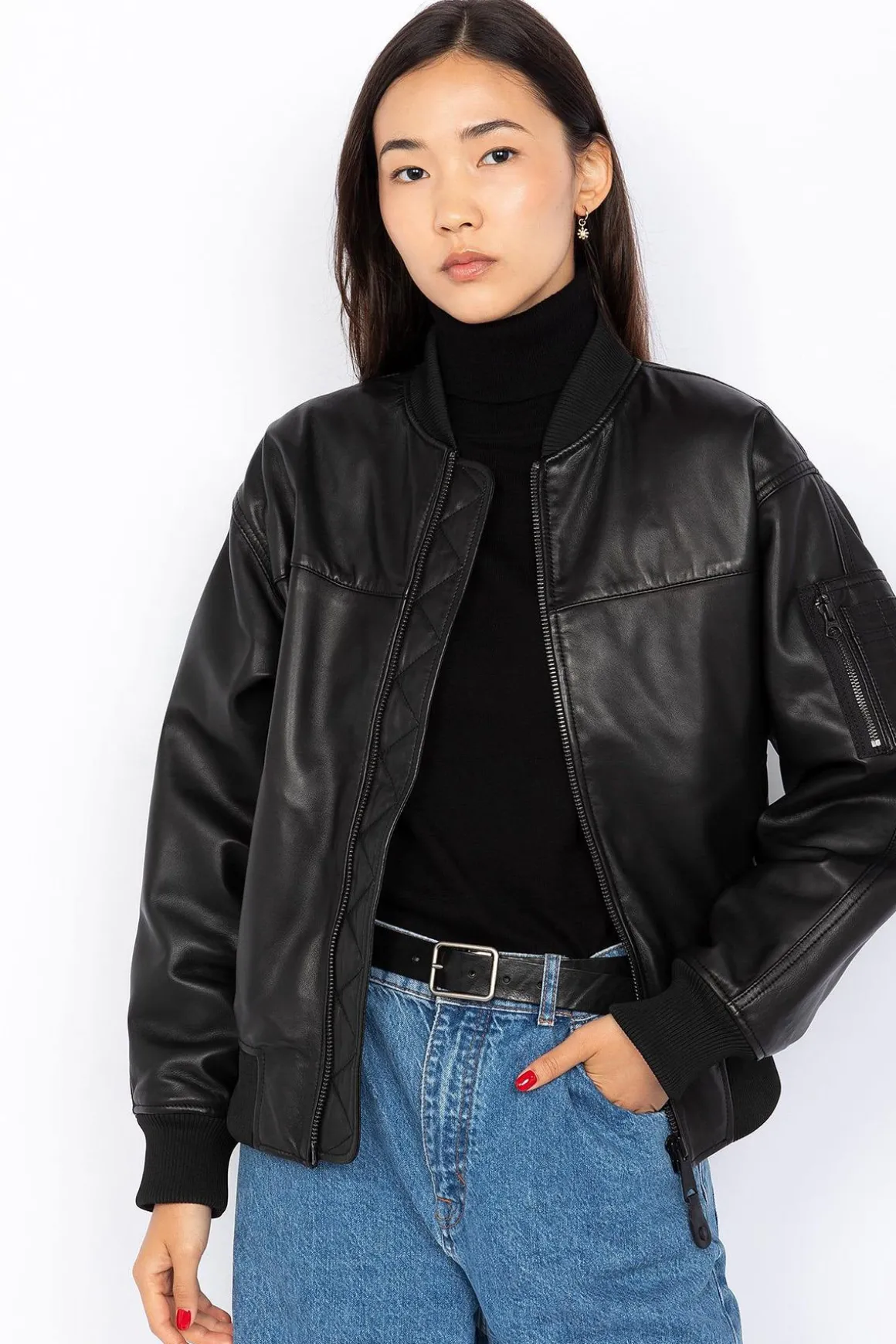 Blouson Femme Schott Lcwdaphne Black