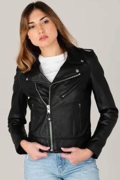 Blouson Femme Schott Lcw1601D Black
