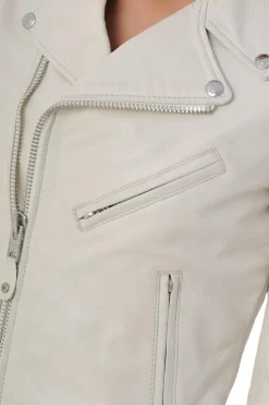 Blouson Femme Schott Lcw1601D White