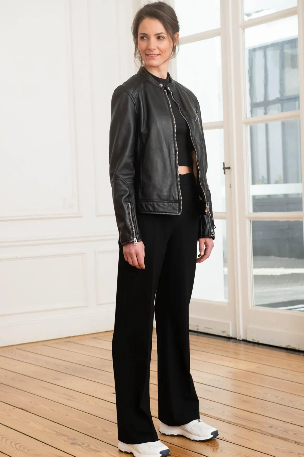 Blouson Femme Schott Lcwmotor Black