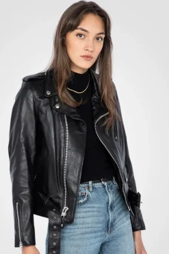 Blouson Femme Schott 137W Black